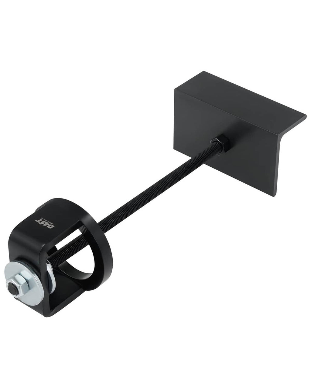 Clutch compression tool with black bracket and threaded screw assembly