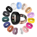 Ultra-thin silicone ring covers, 15-pack, assorted colors for Oura Gen 4/4 S rings