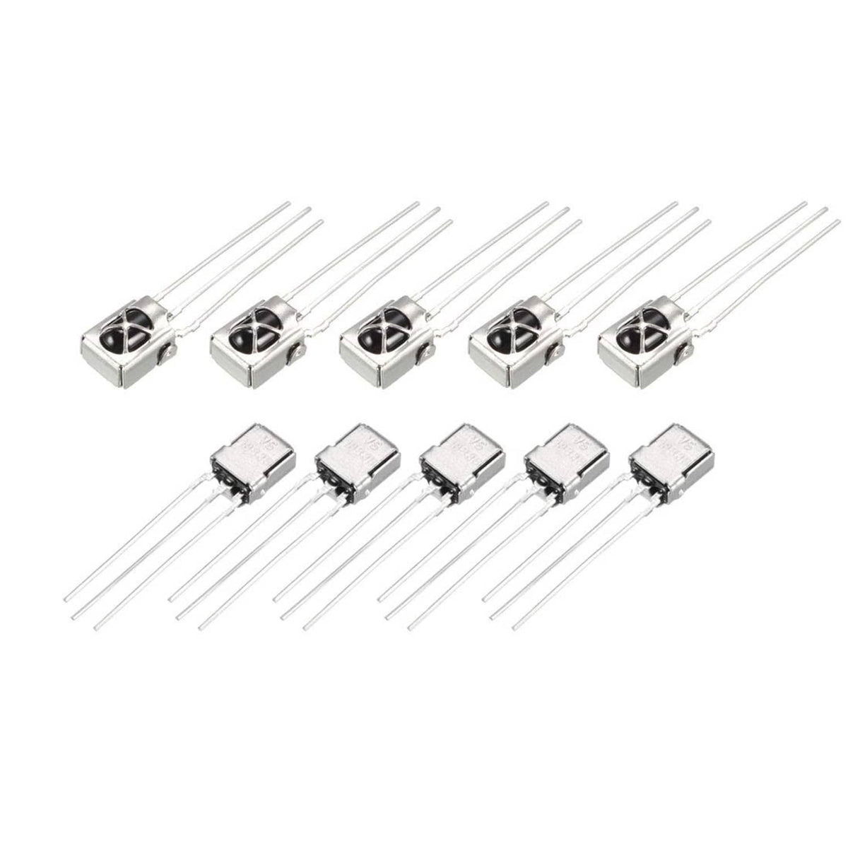 38kHz IR receiver diode modules with 3-pin leads, multi-pack