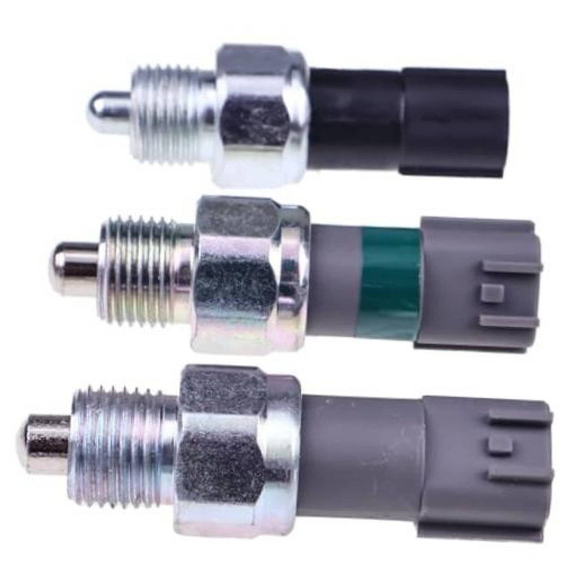 4WD transfer case neutral position sensor kit: metal threaded switch with black connector