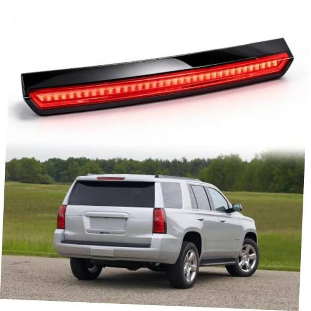 LED 3rd brake light bar with red LED strip in black housing