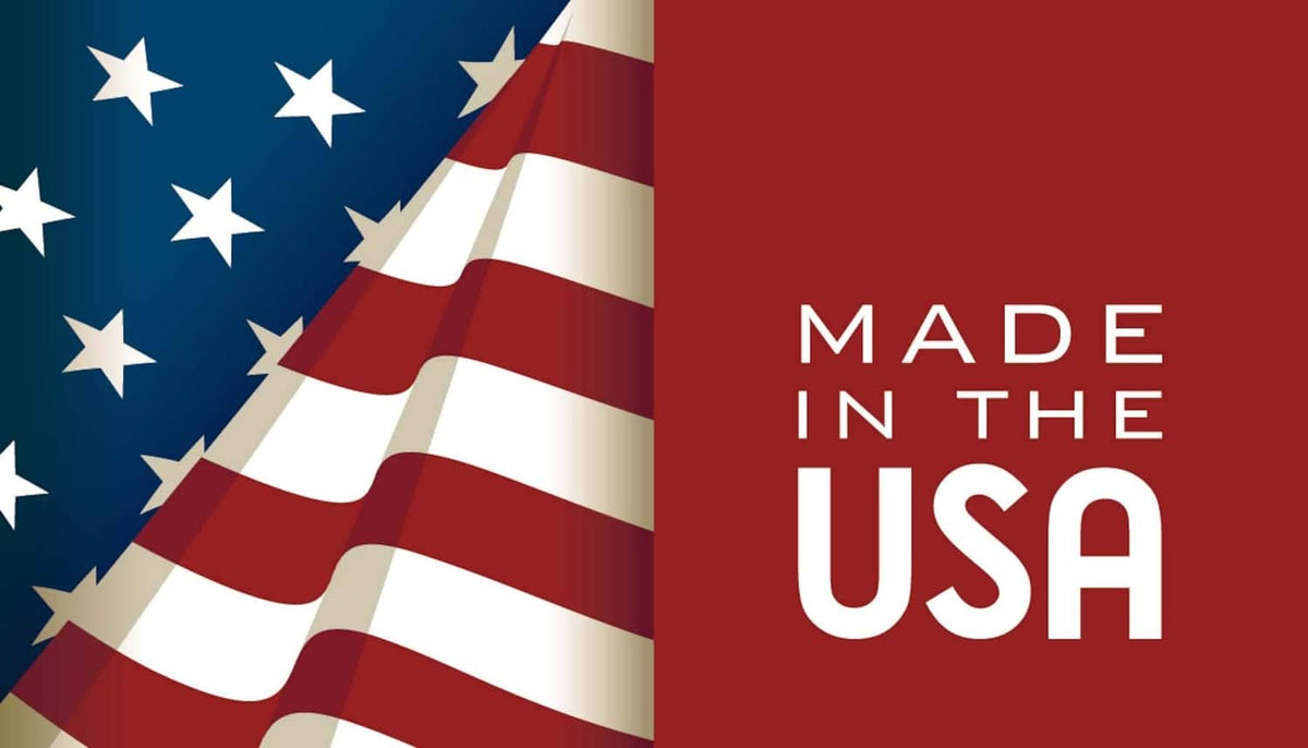 Made in the USA flag graphic