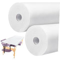 White non-woven disposable bed sheet rolls for massage table paper covers