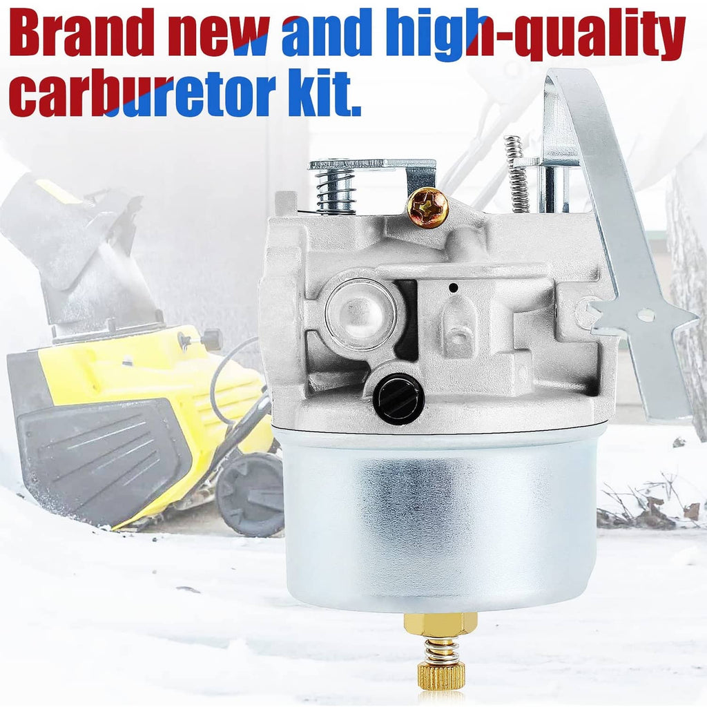 Carburetor kit with silver carburetor body and visible brass and spring components