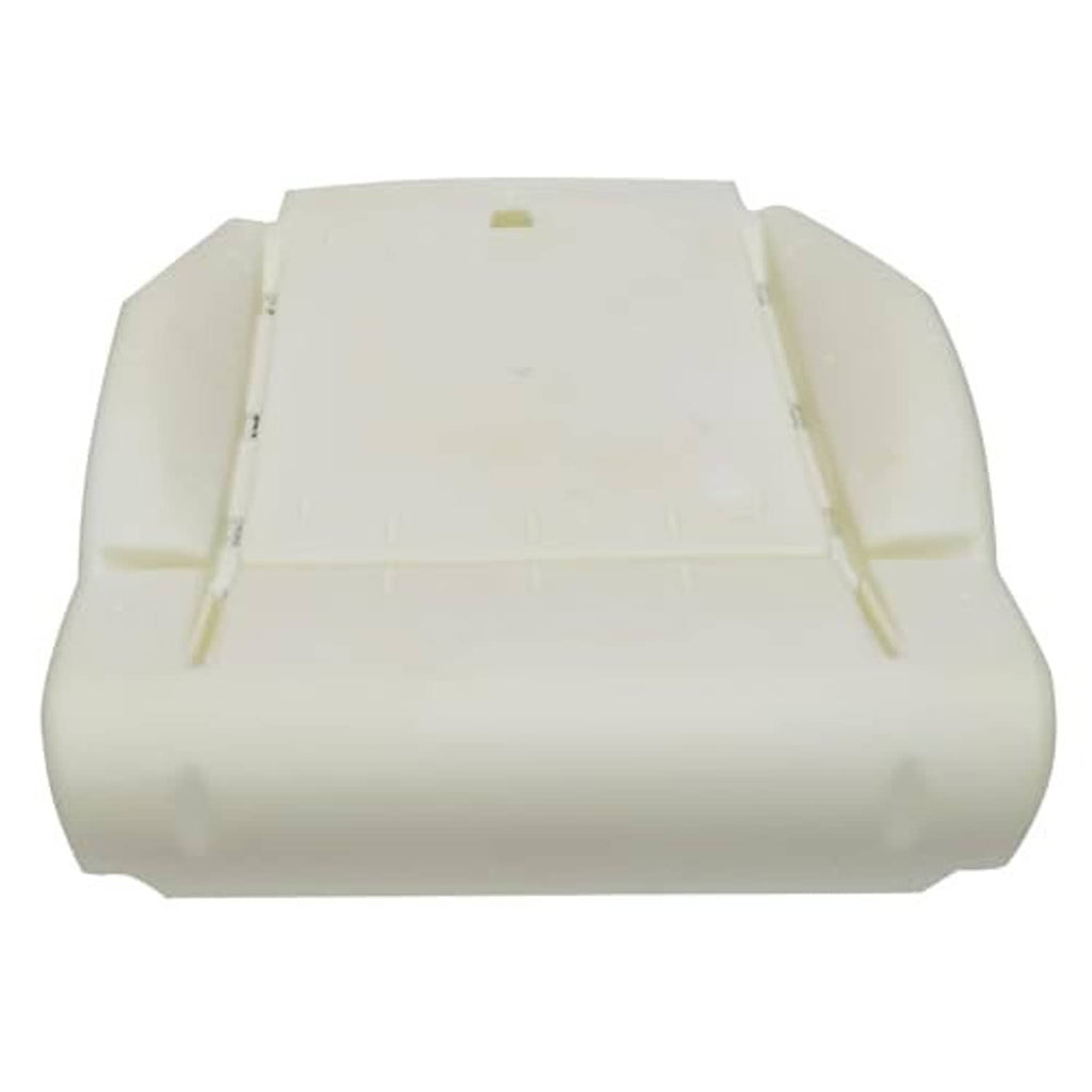Light beige seat cushion foam pad for front driver/passenger side, contoured shape
