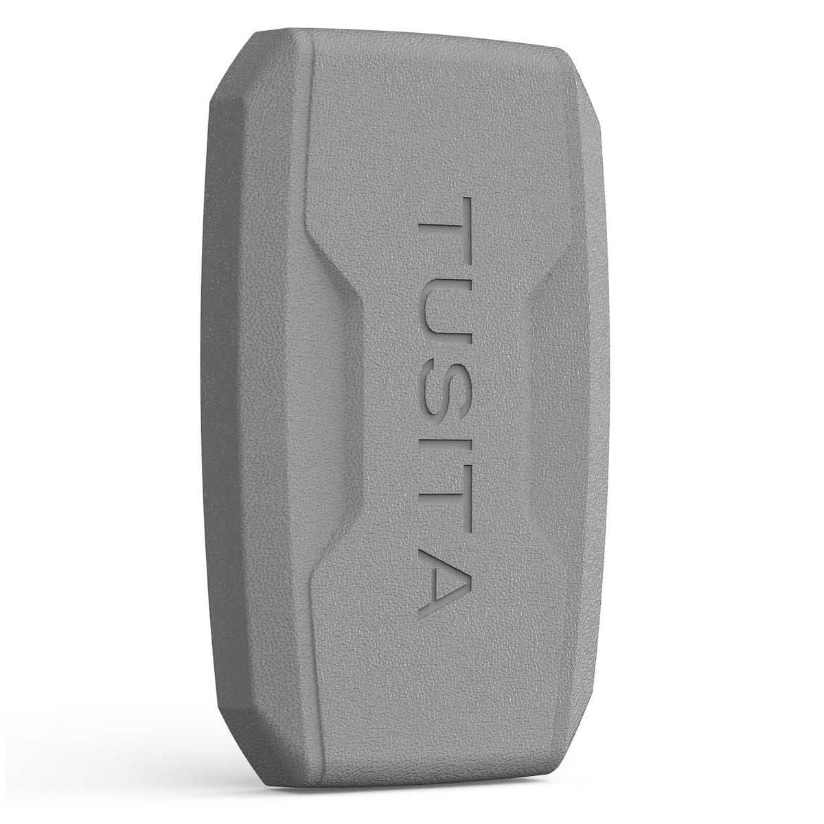 Gray textured protective cover case with embossed Tusita logo on the front panel