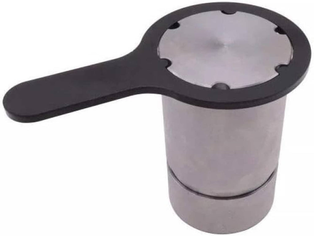 Transmission accumulator mechatronic repair kit: metal cylinder with black sealing handle