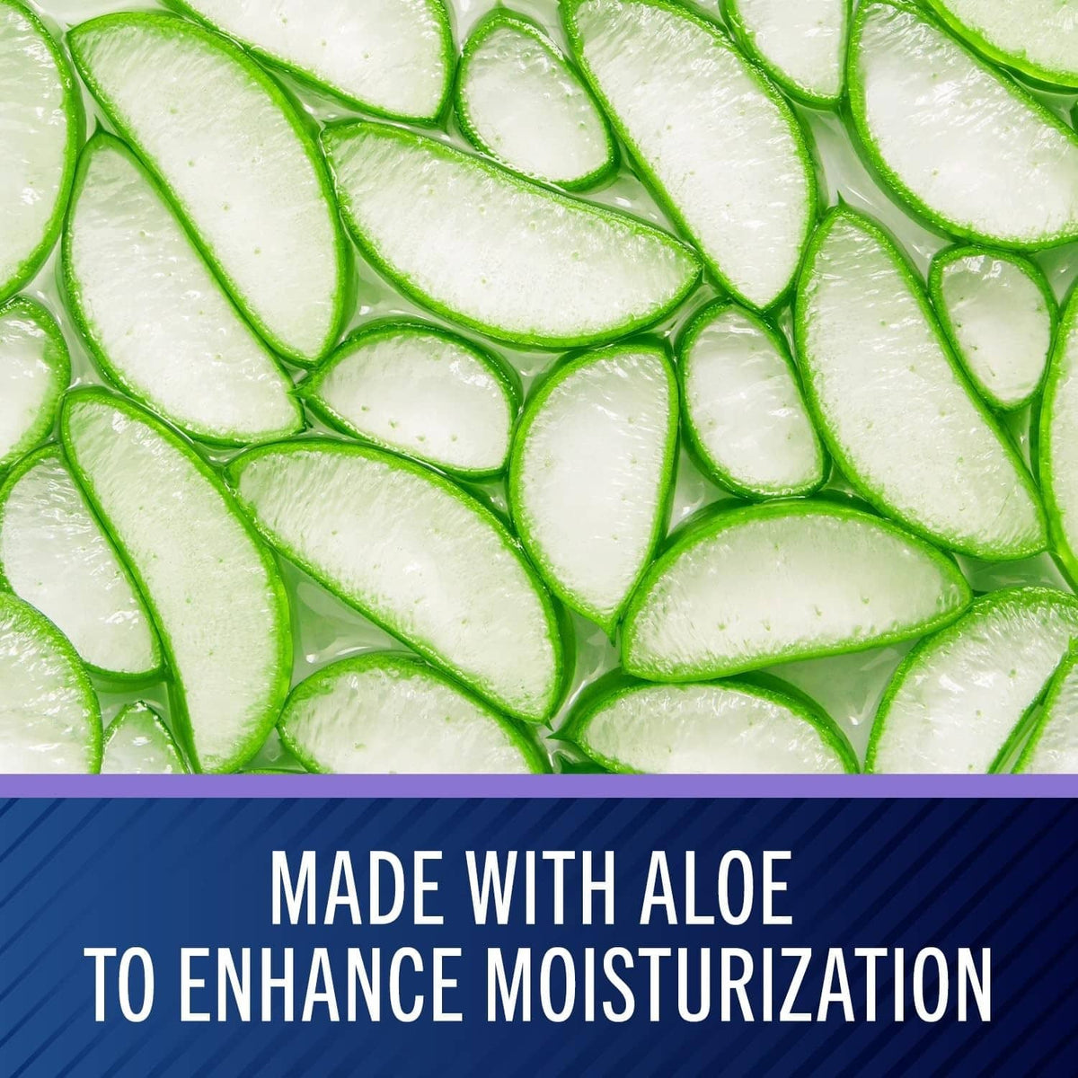 Aloe vera gel texture with green leaf pattern and translucent white gel
