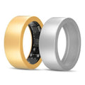 Silicone ring protector set, gold and silver sleeves for RingConn device