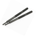 2-piece engine valve guide remover tools with textured grips and dark metal shafts