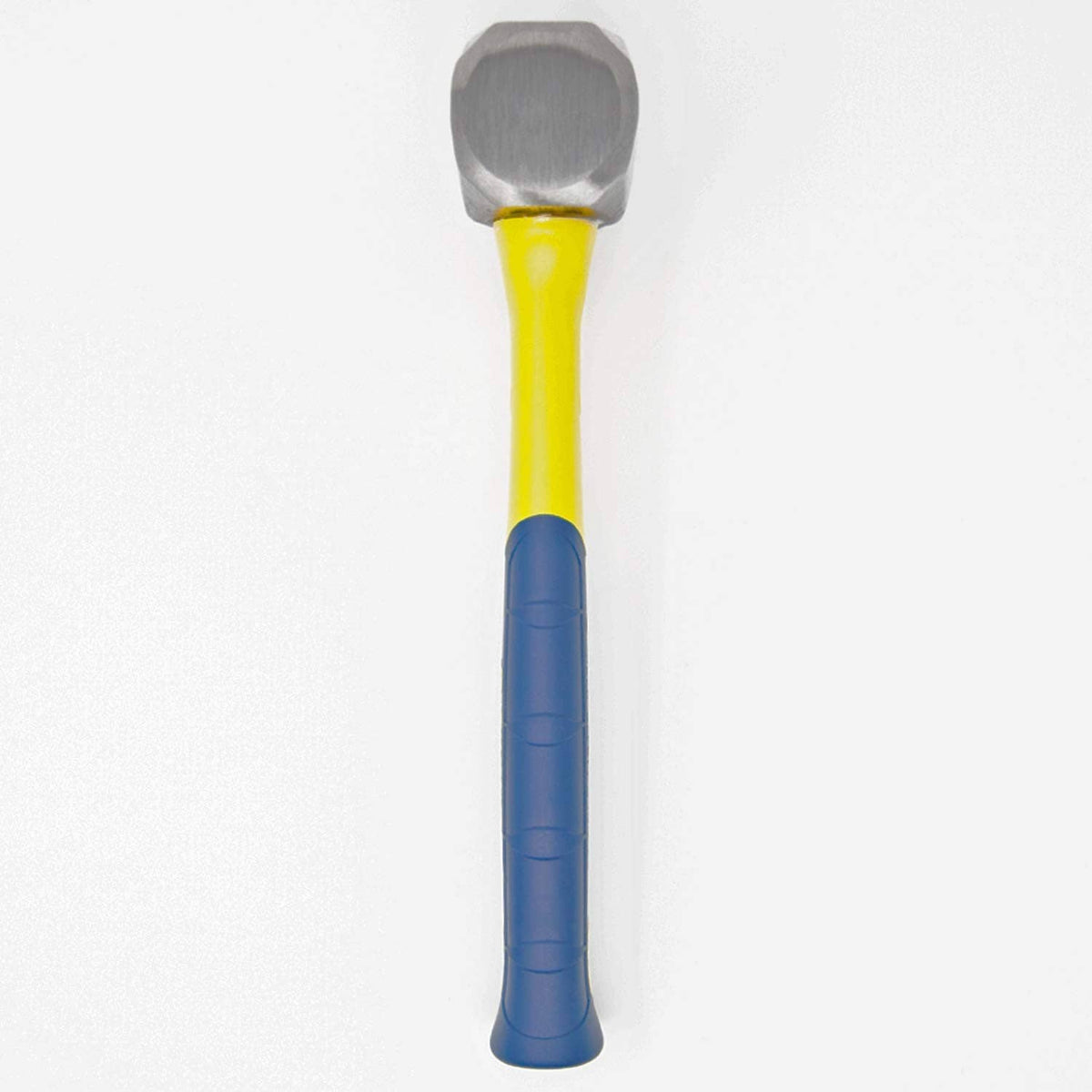Estwing 2-lb sledge hammer with silver striking face and yellow fiberglass handle