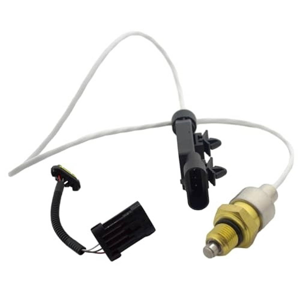 Turbo vane position sensor kit: sensor probe, wiring harness, and molded black connectors