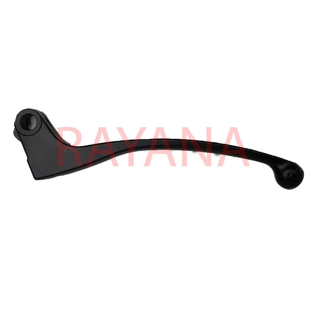 Black left clutch lever showing mounting bracket and curved lever arm