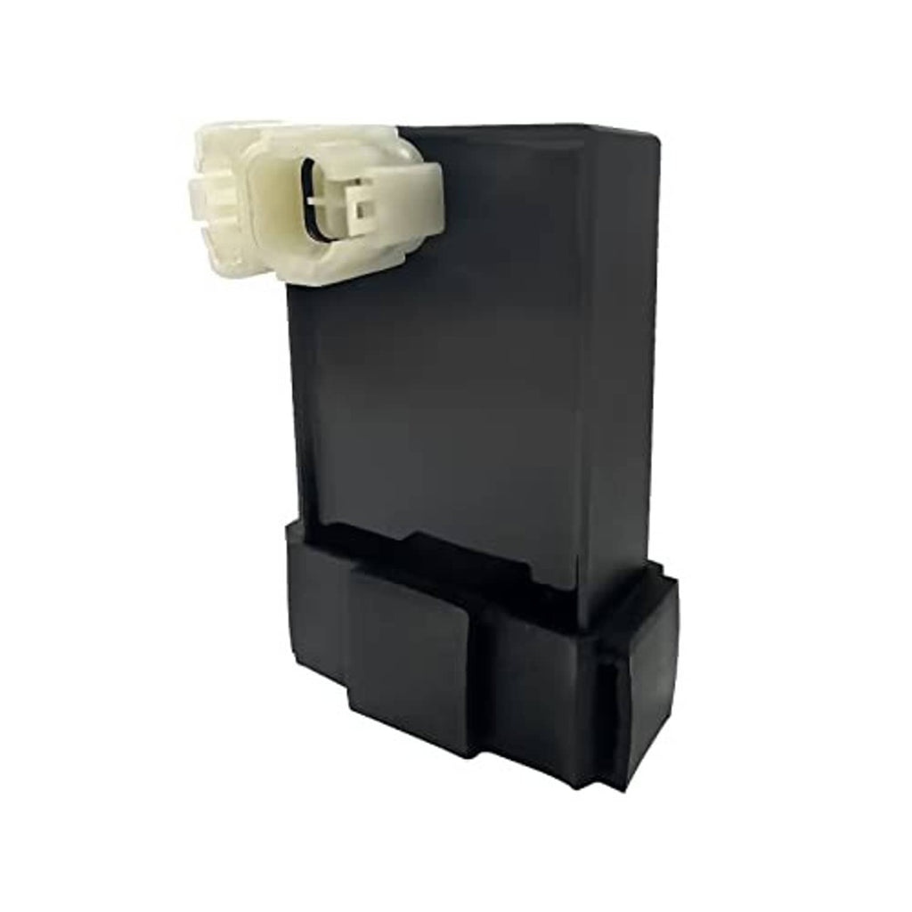CDI ignition control module with black body and single white connector on top