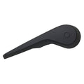 Seat recliner handle lever in dark gray/black with round control button