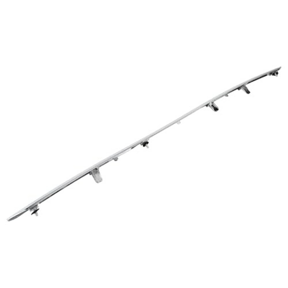 Front lower grille bar with visible mounting clips along the top edge.
