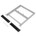Aluminum 36V battery tray frame with mounting plates and hardware included