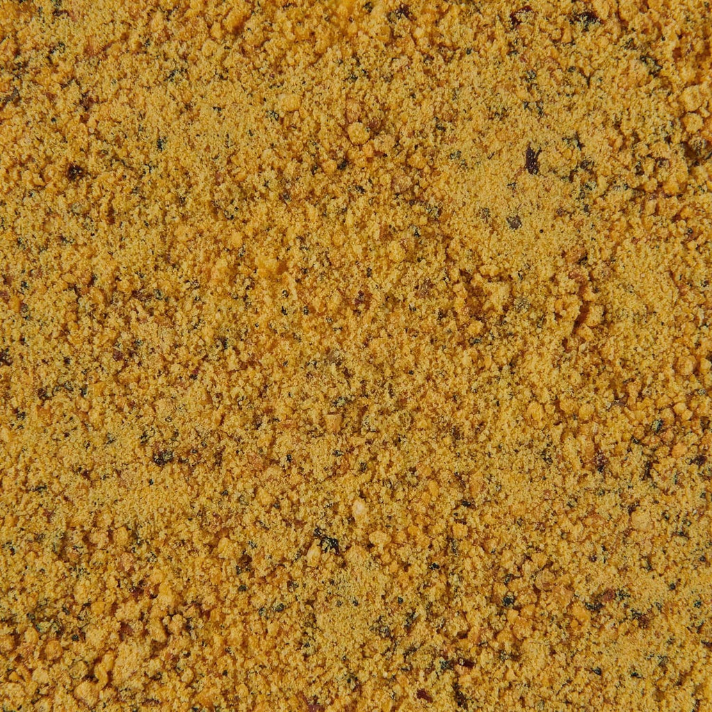 Garlic butter seasoning powder granules texture