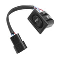 Black trim switch with cable and plug for outboard power trim tilt