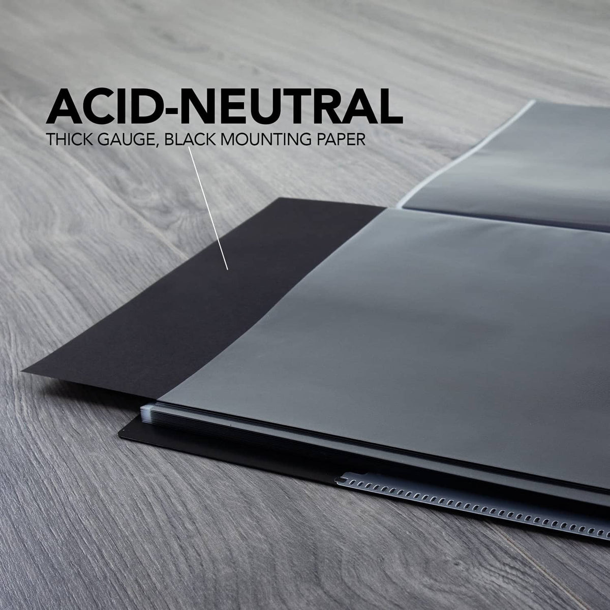 Itoya art portfolio with acid-neutral thick mounting paper shown