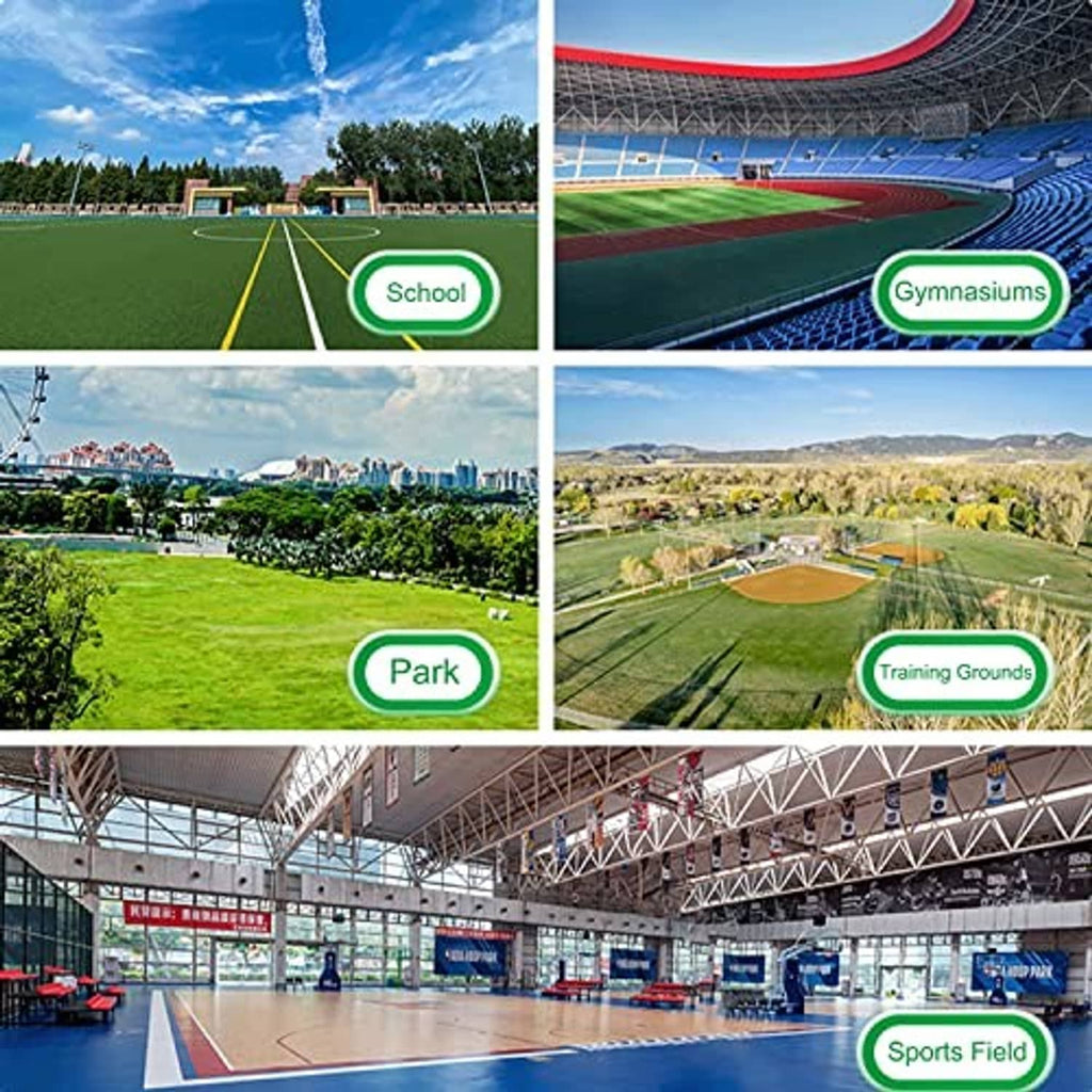 Baseball training backstop used at schools, gyms, parks, and sports fields