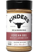 Kinder's Rubs & Seasonings Korean BBQ seasoning jar with brown spice, 1 oz