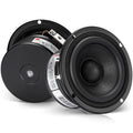 Black 3-inch full-range speaker woofer with open back plate and mounting screws