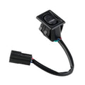 Black power trim tilt switch with rocker control and attached wiring harness