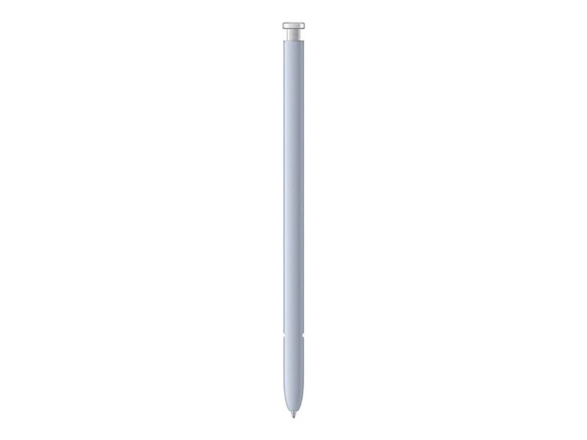 Light silver S Pen replacement stylus with pointed tip, shown upright