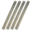Antique bronze metal piano hinge, long strip with multiple hinge knuckles