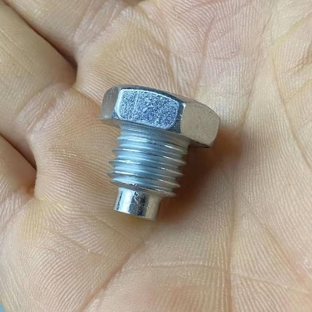 Hydraulic floor jack fixed screw, chrome threaded bolt on fingertips