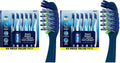 Soft CrossAction toothbrush 6-count in blister pack, blue handles