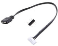 5V fan controller transfer adapter cable with 3-pin to 6-pin connectors
