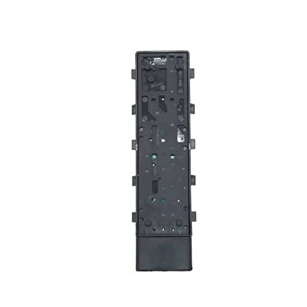 Black power seat control switch module rear view with exposed circuit board details