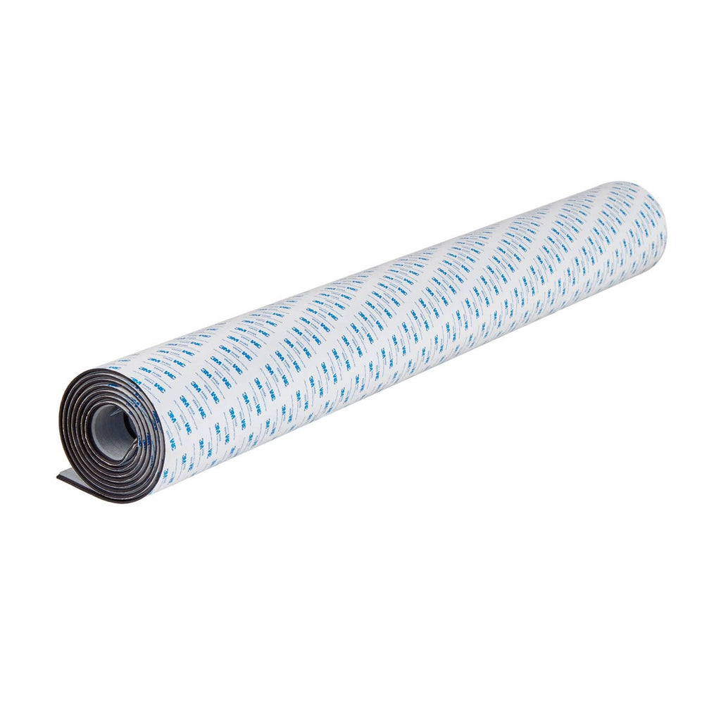 Rolled EVA foam boat deck flooring sheet with light blue faux teak pattern