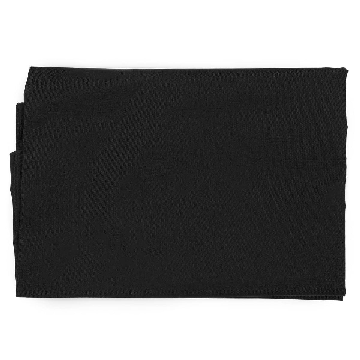 Black sun top cover fabric sheet with folded edges for golf cart roof kit