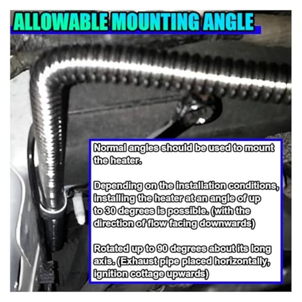 Corrugated stainless steel exhaust hose with mounting clamp and bent elbow section