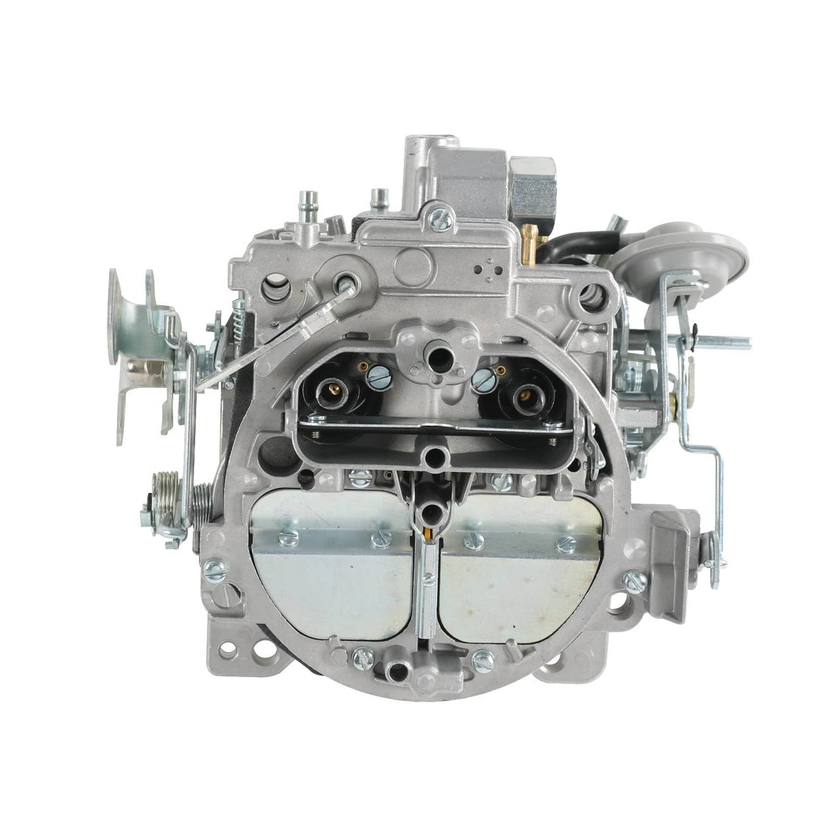 Quadrajet 4MV 4-barrel carburetor with air horn and side hardware