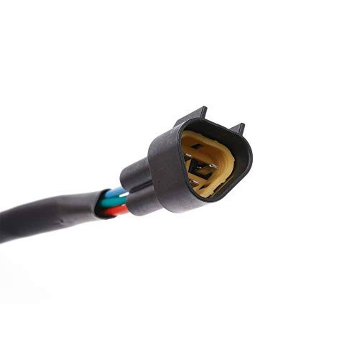 Electrical connector end on black trim/tilt switch assembly with exposed contact cavity