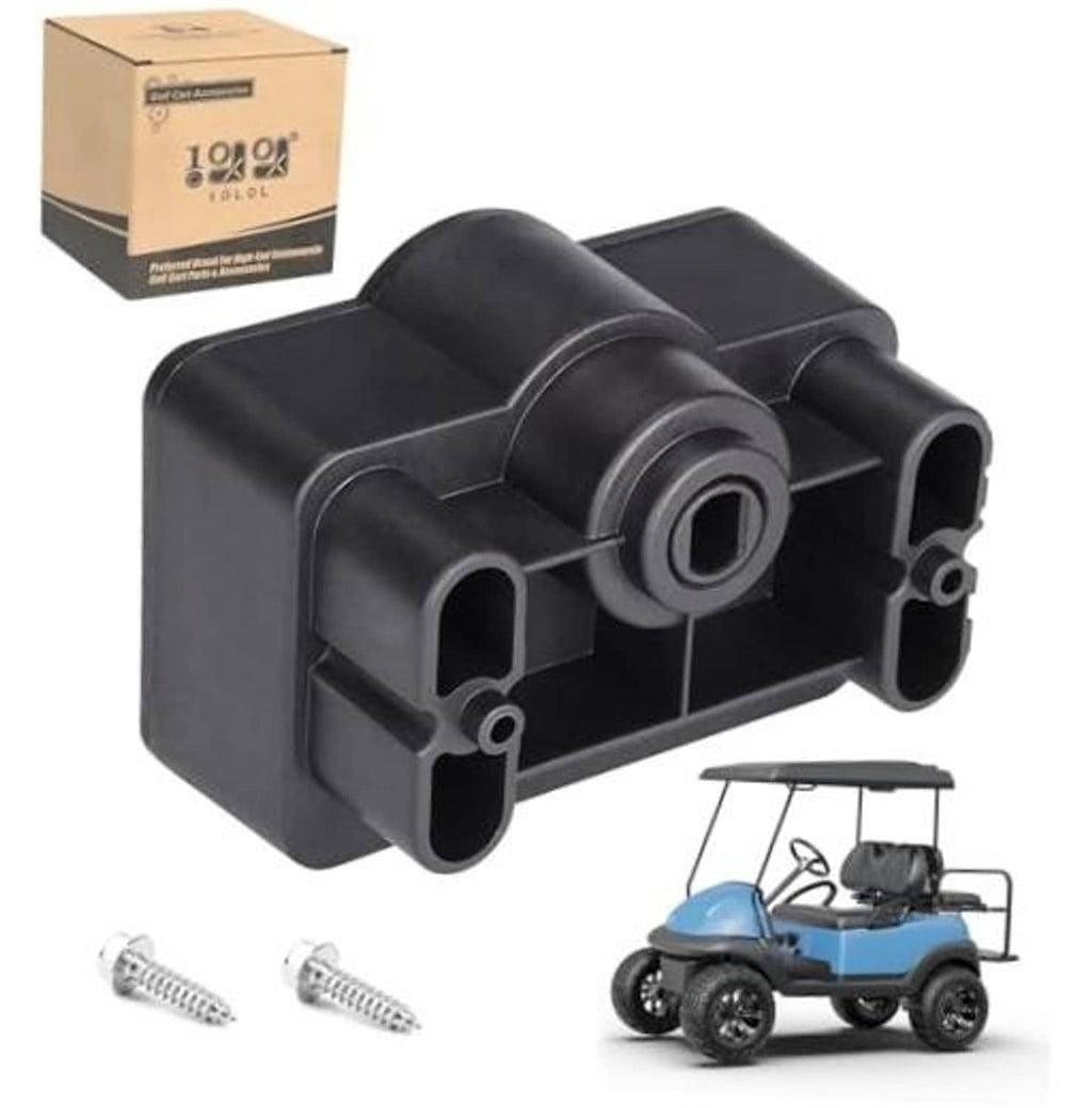 Black motor replacement module with central drive shaft and mounting holes