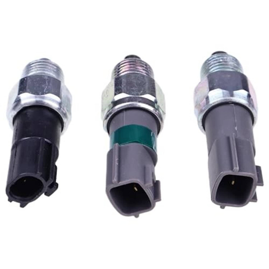 4WD transfer case neutral position sensor: three sensors showing front plug openings and threads