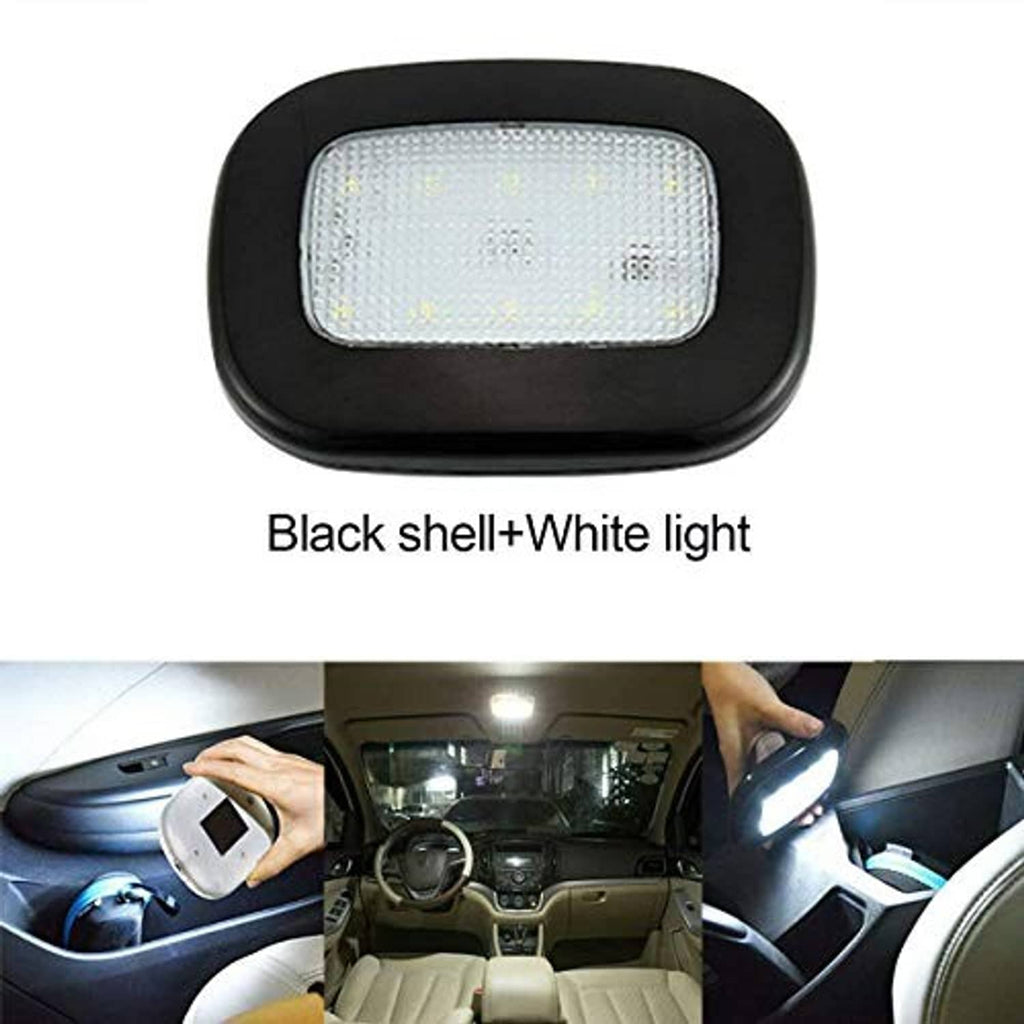 Black-shell car dome LED light with bright white LED panel