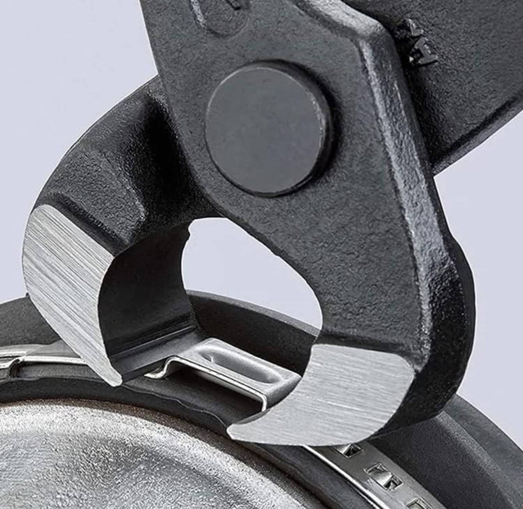 Dishwasher pump impeller with dark mounting bracket and metal blade detail