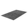 Waterproof oil spill absorbent mat, dark gray textured felt, rectangular 36 x 60 in.