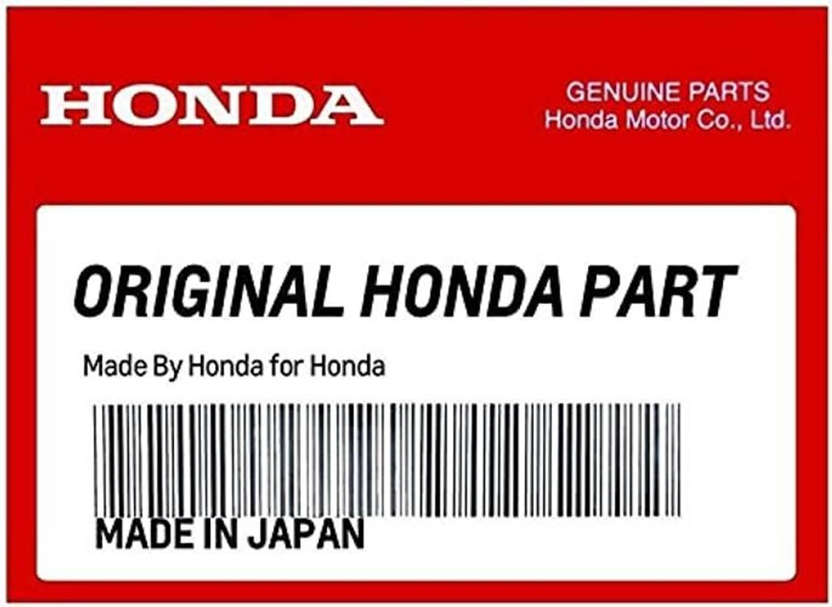 Honda genuine parts label card reading “ORIGINAL HONDA PART”
