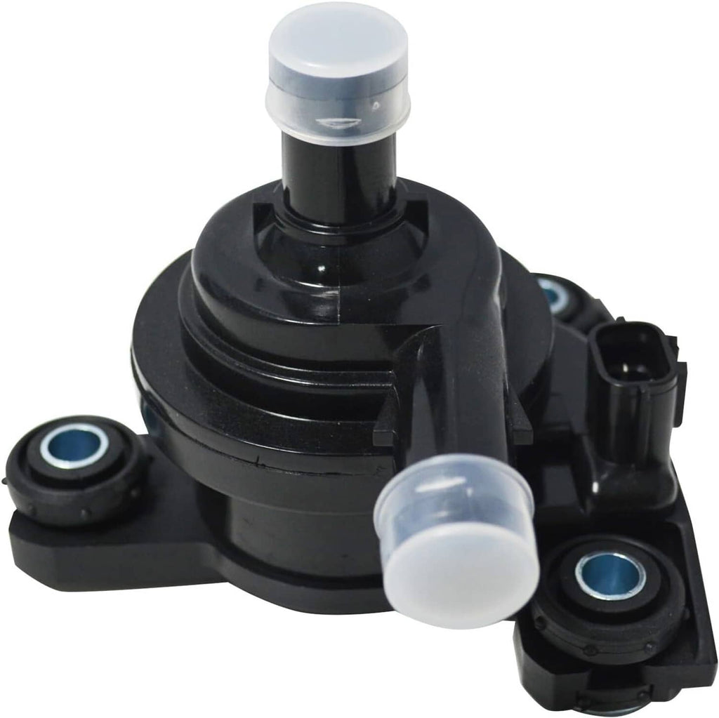 Electric inverter water pump with black cap and multiple mounting grommets