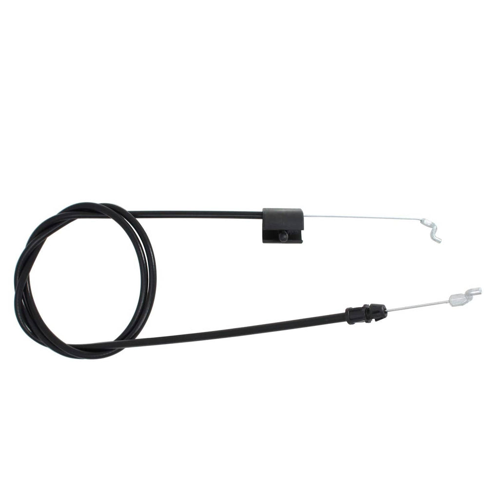 Engine zone control cable replacement set with black cables and metal end clips