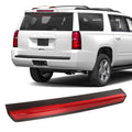 LED 3rd brake light assembly with red light bar for SUV tailgate