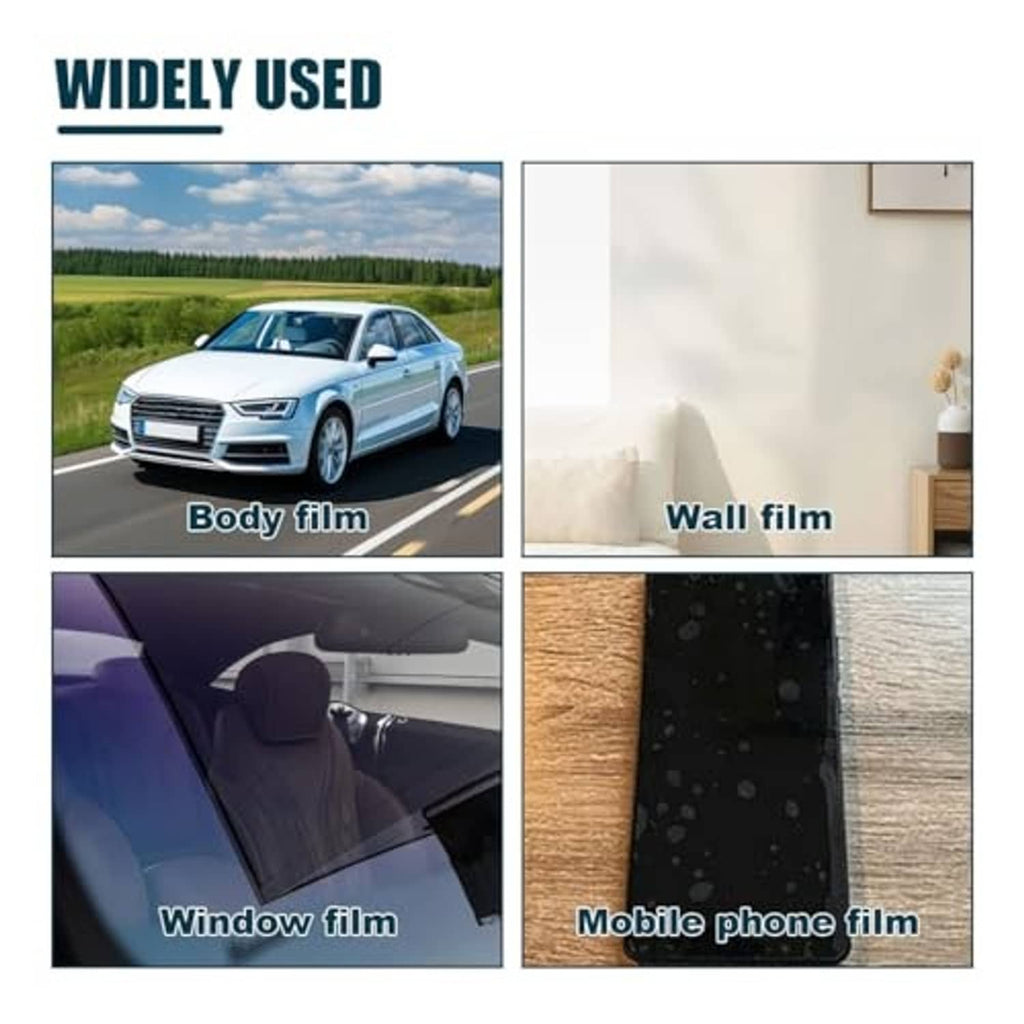 Window tint squeegee used for body film, wall film, window film, and mobile film