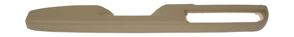 Beige door armrest repair trim panel with opening and mounting clips